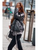 Black and cream quilted jacket/vest 8273 - Online store - Boutique